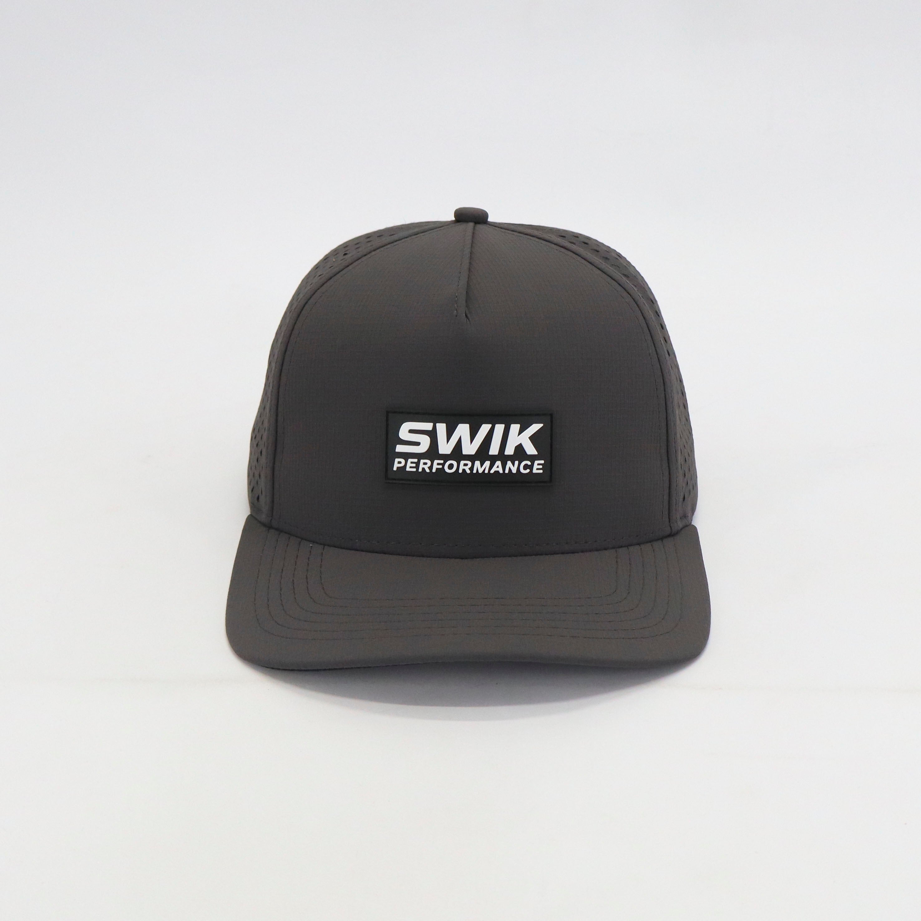 CHARCOAL GREY APEX HAT