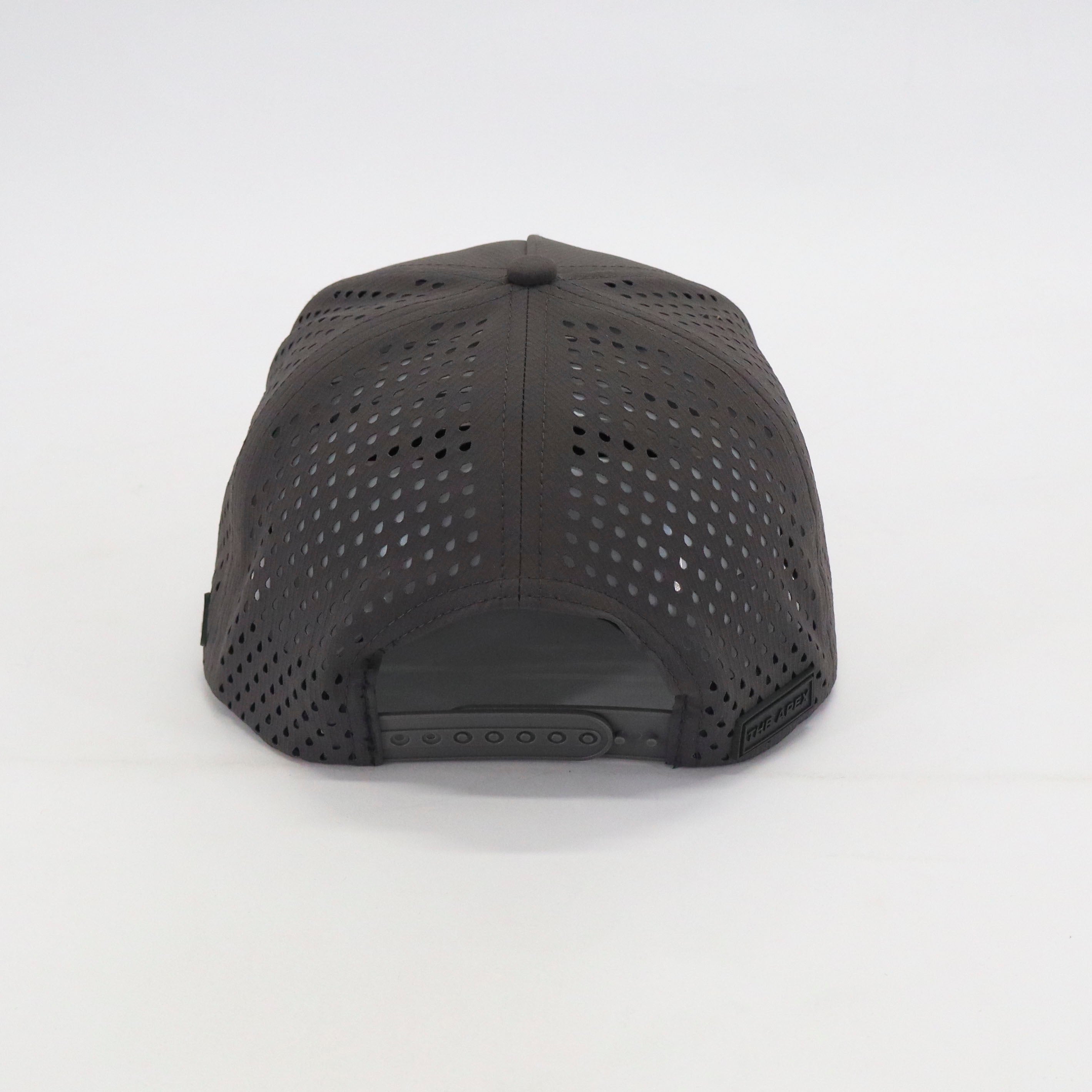 CHARCOAL GREY APEX HAT